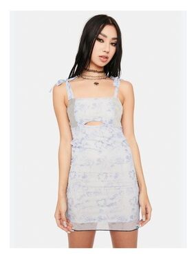 ZEMETA Cupid Love Mesh Mini Dress Sz M